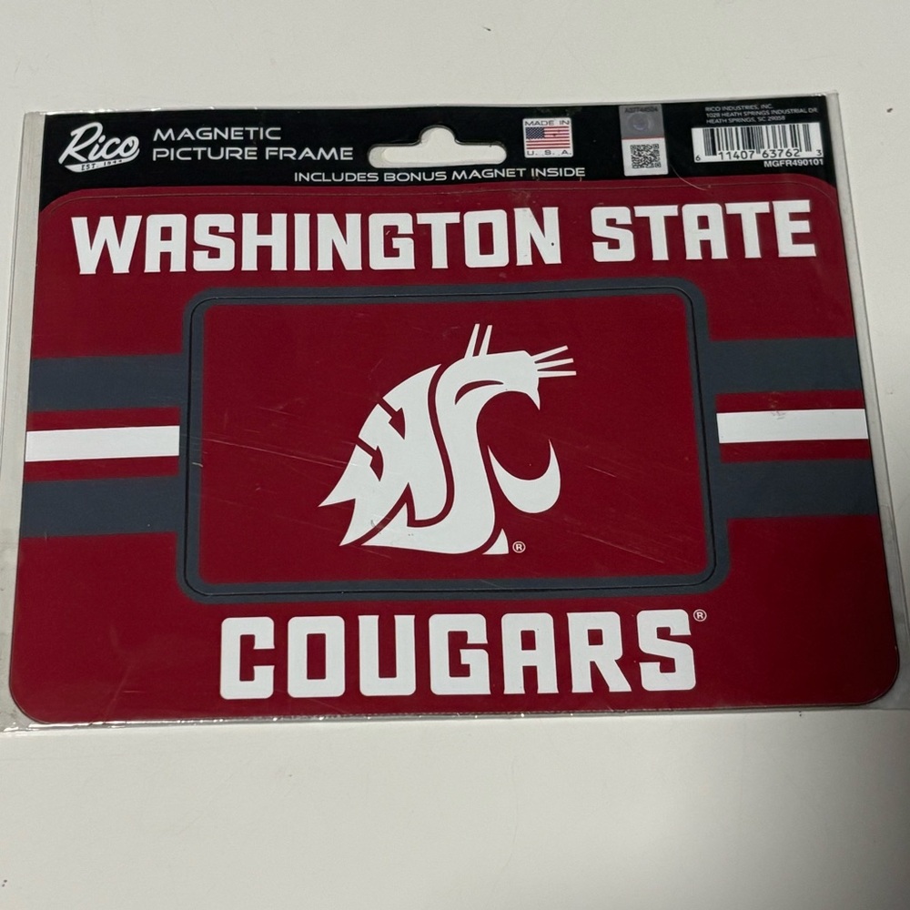Rico Washington State Cougars magnetic picture frame